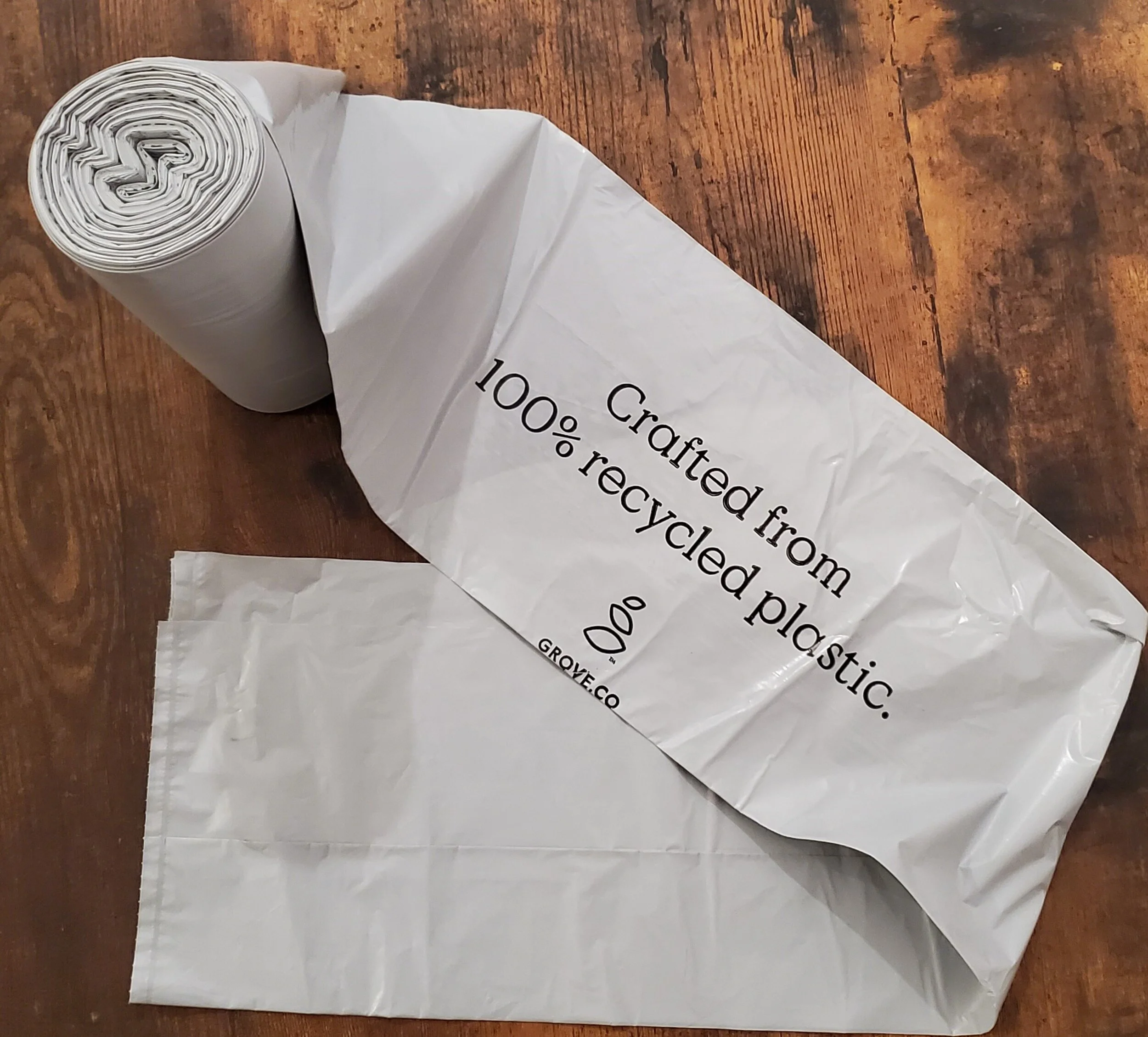 100 recycled trash bags hotsell